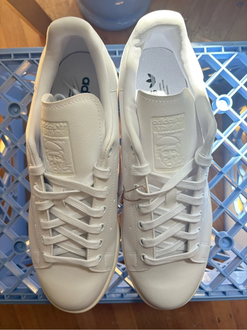 adidas all white